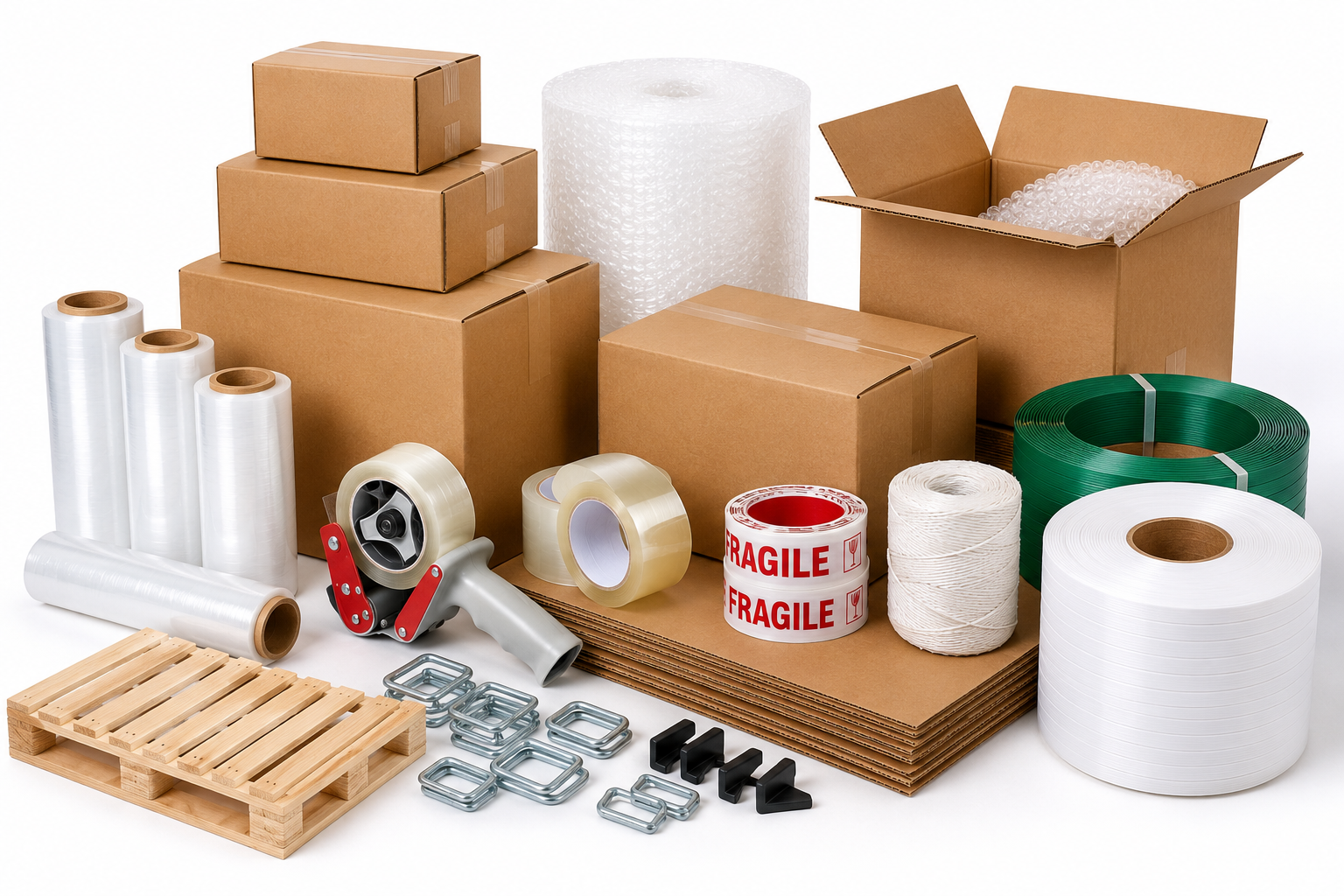 Woven and non-woven sacks for general packing